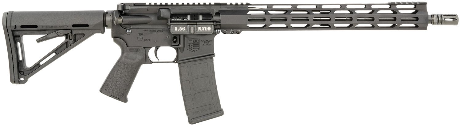 DIAMONDBACK FIREARMS DB15 5.56 BLK 16" M-LOK 15"
