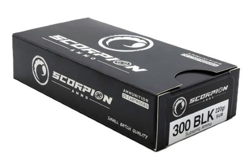 SCORPION 300 BLACKOUT 220GR - SUBSONIC 20RD 20BX/CS