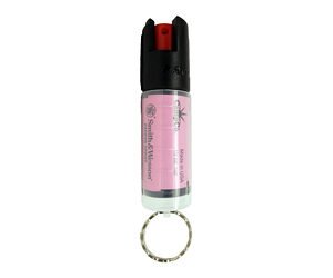 CBG S&W PEPPER SPRAY .5OZ KEYCHN PNK