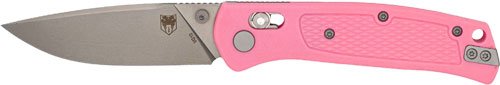 COBRATEC EDC SCOUT BAR LOCK - 3.12" PINK STAINLESS STEEL