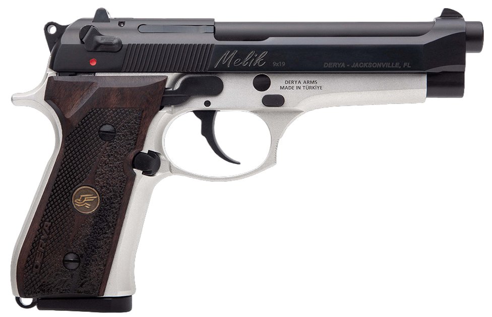 DERYA MELIK 9MM 4.9 TWO TONE 15RD