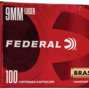 FED CHAMPION 9MM 115GR FMJ 100/5