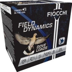FIO FIELD DOVE 28GA 2.75 .75OZ #8 25/10