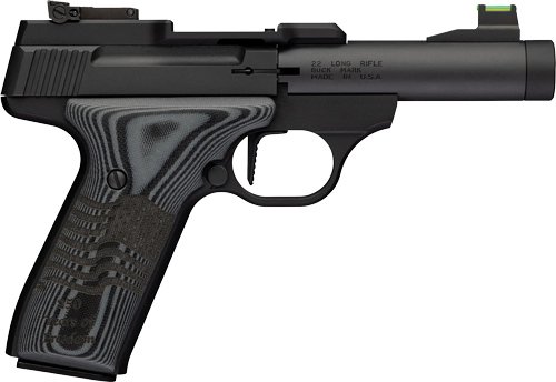 G051611490_1.jpg BROWNING BUCKMARK BLACK LABEL - 22LR 4" 250TH BLACK SR RMSC