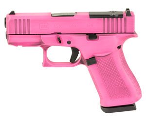 GLOCK 43X 9MM 10RD BUBBLE GUM BW