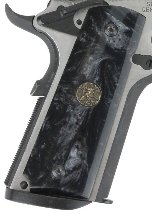 P62000.jpg PACHMAYR GRIPS 1911 FULL SIZE - BLACK PEARL SMOOTH