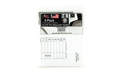 PROSHOT 23"X35" B27 SILH 5PK