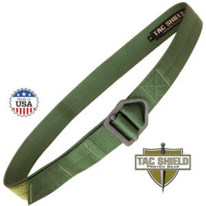 Tactical Riggers Belt 1.75 inch Double Wall Olive Drab Green Large fits waist 38