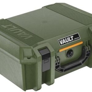 PELICAN VAULT V300 LARGE- - 5 PISTOL CSE PRE CUT FOAM ODG