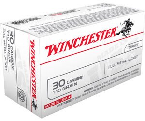 WIN USA 30 CARB 110GR FMJ 50/500