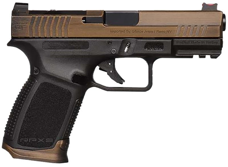 bronzesliderpx93b7.jpg GFORCE ARMS RPX3C9 9MM 4" BRZ SLIDE 15+1