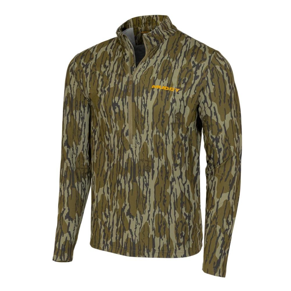 https3A2F2Fmedia.chattanoogashooting.com2Fimages2Fproduct2FGMMUDLWQZMOBXL2FGMMUDLWQZMOB-1_5.jpg Muddy TR Lightweight Quarter Zip Long Sleeve Shirt Mossy Oak Bottomland XL