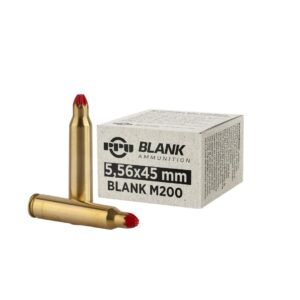 PPU Blank Rifle Ammunition 5.56mm M-200 A1 Blanks 20/ct