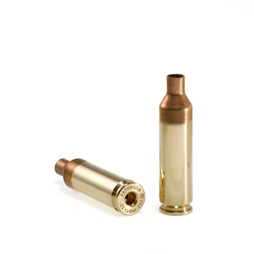 https3A2F2Fmedia.chattanoogashooting.com2Fimages2Fproduct2FPQ40025P2FPQ40025P1.jpg Peterson SRP(Small Rifle Primer) Unprimed Brass 22 Creedmoor - 500/ct
