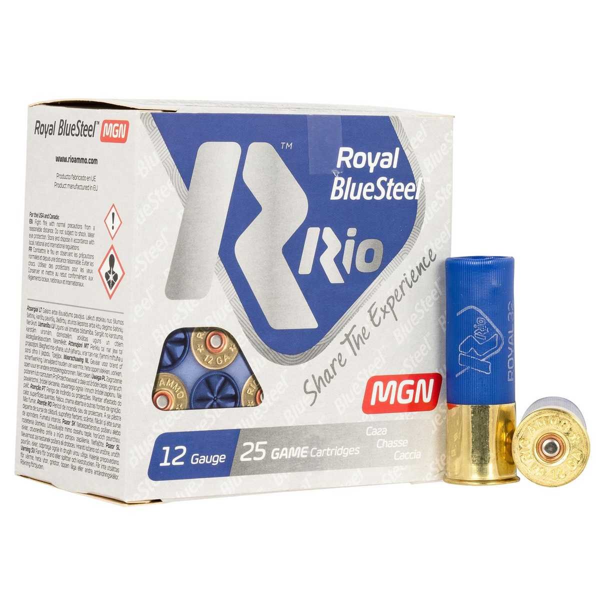 Rio Royal BlueSteel Magnum High Velocity 12ga 3" 1-1/5oz #5 25rds
