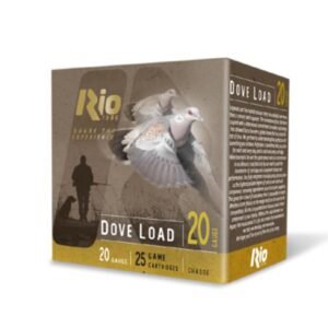 Rio Dove Load Shotshells 20ga 2-3/4" 7/8oz 1250fps #7.5 25/ct