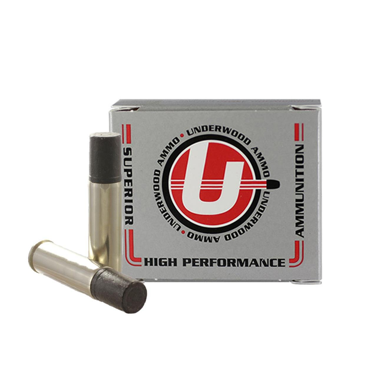 https3A2F2Fmedia.chattanoogashooting.com2Fimages2Fproduct2FUB7412FUB741.jpg Underwood Ammo Lead Wide Flat Nose Handgun Ammunition 500 S&W 700gr FN 1200 fps 20/ct
