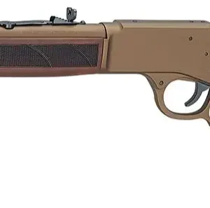 HENRY H12 EXPLORER CARBINE SIDE GATE LEVER RIFLE RIL 357 MAG/38 SPL 16.5 IN THDBBL BB/WALNUT PG 7 RD