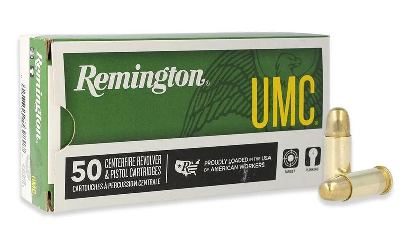 REMINGTON 25 AUTO (6.35MM) 50GR FMJ UMC 50 RND PK 50 RD/BX 10 BX/CS