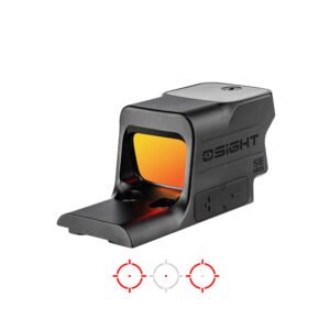 OSIGHT SE MOS, 2 MOA DOT + 32 MOA CIRCLE RED DOT SIGHT RMSc ENCLOSED FOOTPRINT BLACK, CR1632