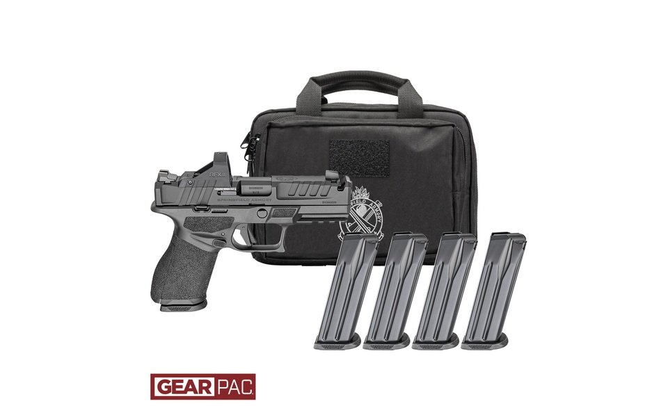 image-full-9023-9472417dae8a9962010aa60311d86ec9.jpg SPRINGFIELD ARMORY HELLCAT PRO COMP 15RD 9MM PISTOL U DOT GEAR PAC VIRIDIAN RFX11,BAG,4 MAGS
