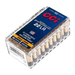 22 LONG RIFLE 45GR SUBSONIC LHP 50/BOX