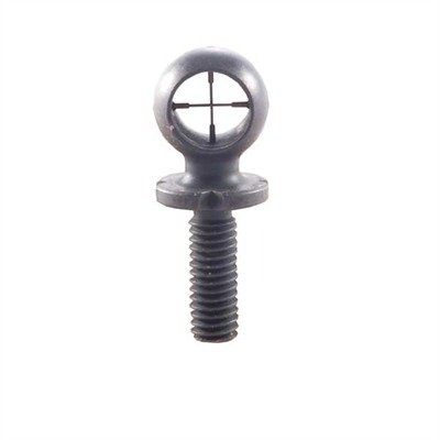 CROSSHAIRS DUPLEX HOODED FRONT SIGHT BRASS BLACK