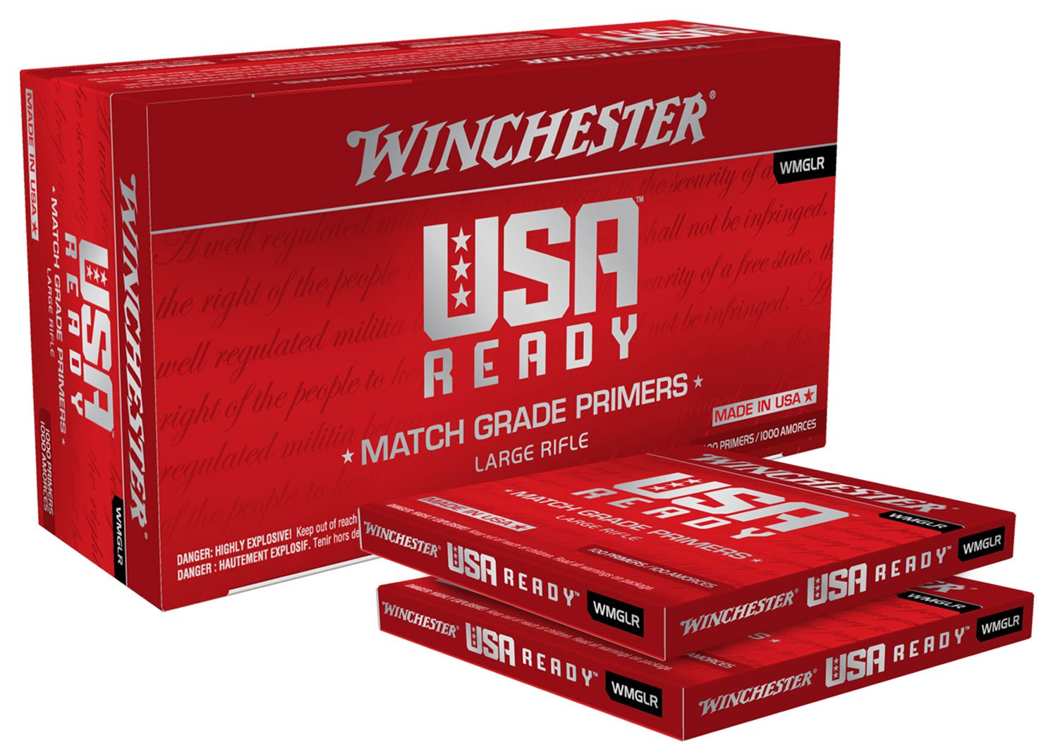 Winchester Ammo WMGSR Centerfire  Small Rifle 1000 Per Box/5 Case