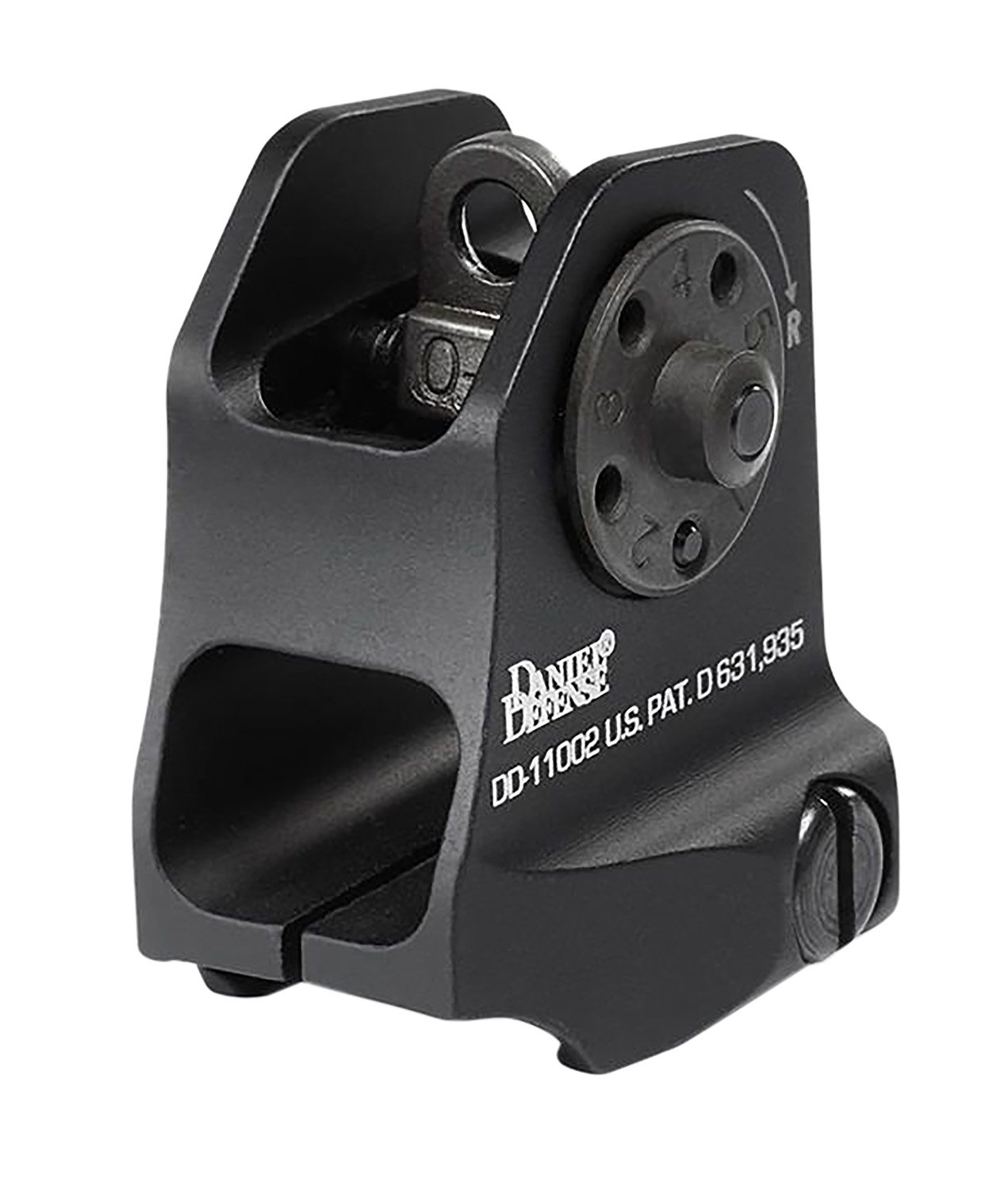 109720.jpg Daniel Defense 1906411002 A1.5 Fixed Rear Sight Black Hardcoat Anodized Fixed Rear Sight