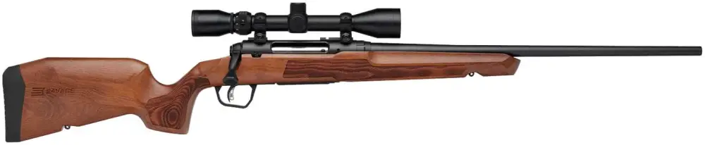 SAVAGE AXIS 2 XP RIB 30-06 SPFLD 22IN BBL HARDWOOD STOCK BUSHNELL BANNER SCOPE 4RD