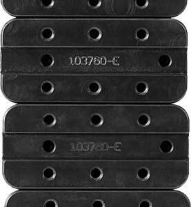 MDT INTERIOR FOREND WEIGHTS - 4 PACK .52 LBS EACH BLACK
