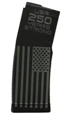 AMEND2 MOD A 5.56MM AR15 BLACK POLYMER MAGAZINE 30RD USA 250 STRONG( 50 PER CASE )