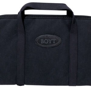 Boyt Harness 0PP660003 Rectangular Pistol Rug Black Canvas Holds Handgun