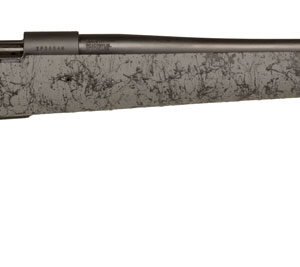 Howa HHS45531 M1500 HS Precision 6.5 PRC 3+1 24" Threaded Barrel, Black Steel Receiver, Gray w/Black Webbing HS Precision Synthetic Stock