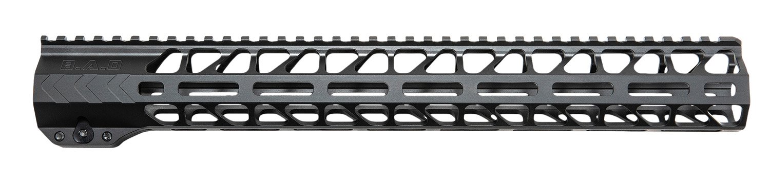 Battle Arms Development BADWH15MLOK Workhorse Handguard 15" M-LOK, Free-Floating Style Made of 6061-T6 Aluminum with Black Anodized Finish for AR-15