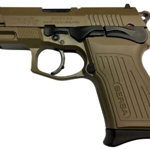 Bersa TPR9CFDE TPRC Sports South Exclusive 9mm Luger 13+1, 3.50" Black Steel Barrel, Flat Dark Earth Serrated Steel Slide & Aluminum Frame w/Picatinny Rail, Ambidextrous
