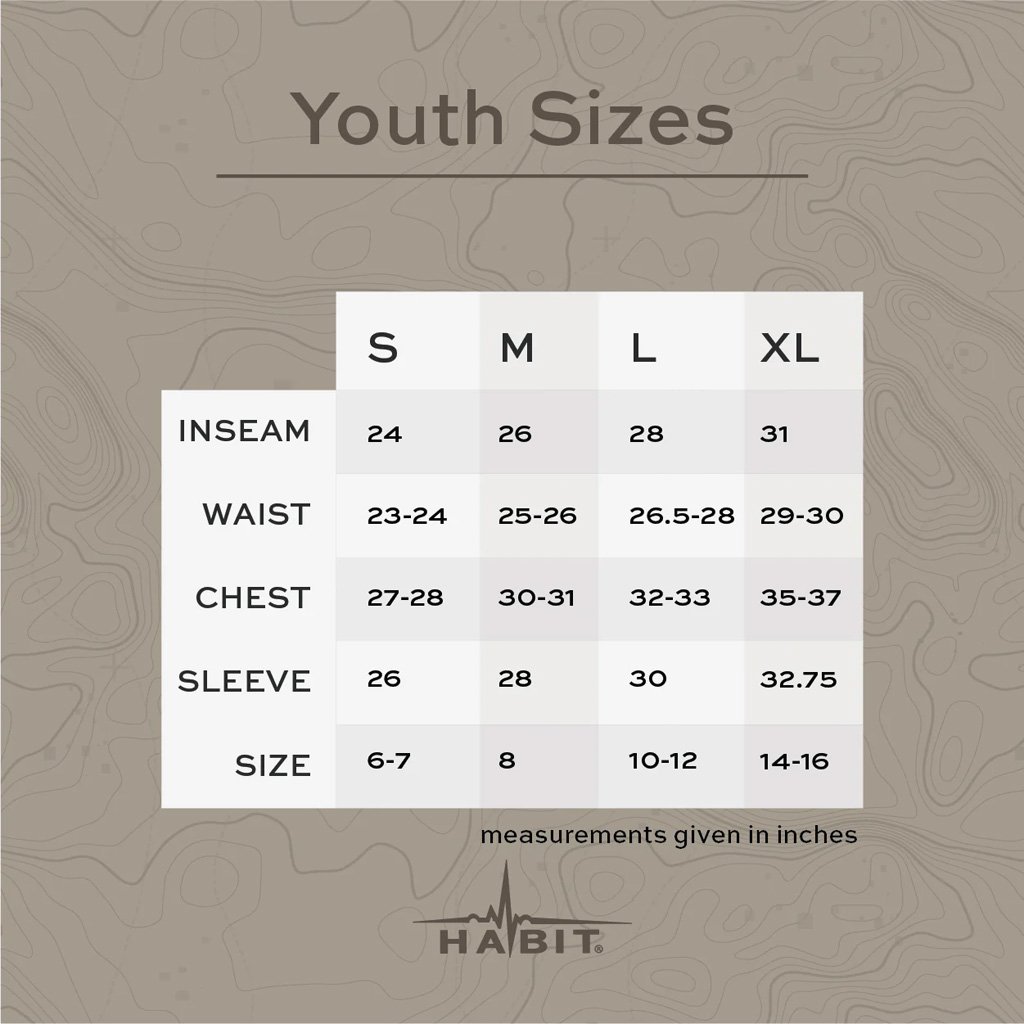 Habit Youth Bear Cave Long Sleeve Tee Realtree APX Youth Small - Image 3