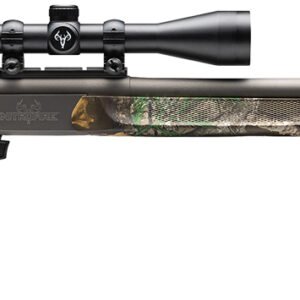 Traditions CR5841104421 NitroFire w/Scope 50 Cal 209 Primer 26" Gray Cerakote Fluted & Tapered Barrel, Drilled & Tapped Receiver, Realtree Edge Fixed Synthetic Stock, 3-9x40mm Duplex