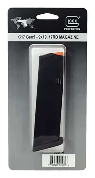 GLOCK GEN5 MAG G17, G34, G47 17rd (mag floor plate 01, follower orange) Pkg - Image 2