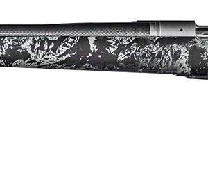 Christensen Arms 8010618400 Ridgeline FFT 300 PRC 3+1 22" Carbon Fiber/Threaded Barrel, Stainless Steel, Black with Gray Accents Stock, Left Hand