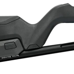 Tactical Solutions TDCMBBBLK X-Ring Takedown Barrel and Stock Combo 22 LR 16.50" Matte Black Fluted & Threaded with Fiber Optic Sight, Black Magpul Backpacker Stock Fits Ruger 10/22 Takedown