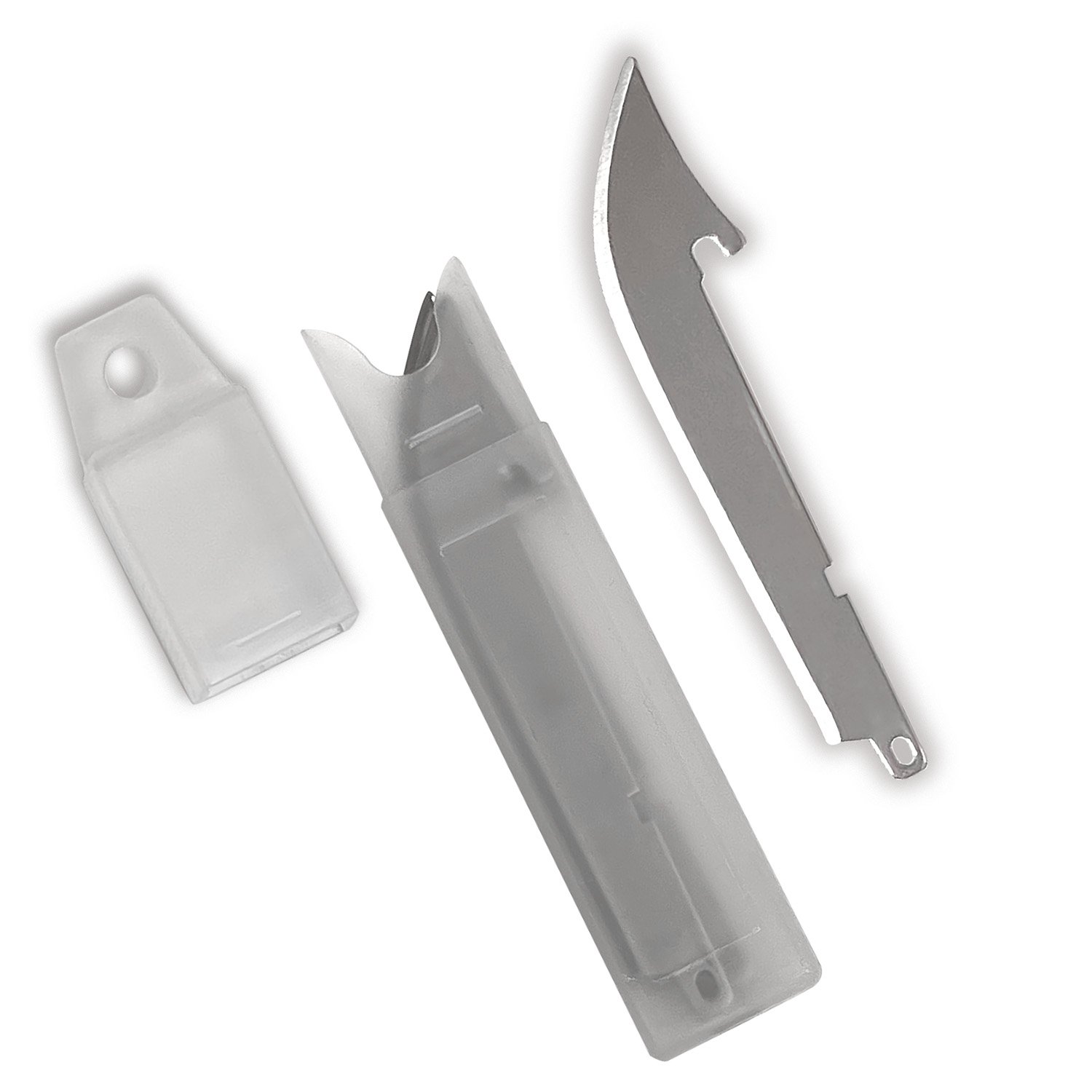 AccuSharp 742C Replaceable Blade Razor Replacement Blades 3.50" Stainless Steel Blade 6 Blades