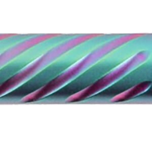Ballistic Advantage BAPSG175T3W Premium Series  9mm Luger Fits Glock 17 Gen 5 Fluted Threaded Iridescent PVD Stainless Steel