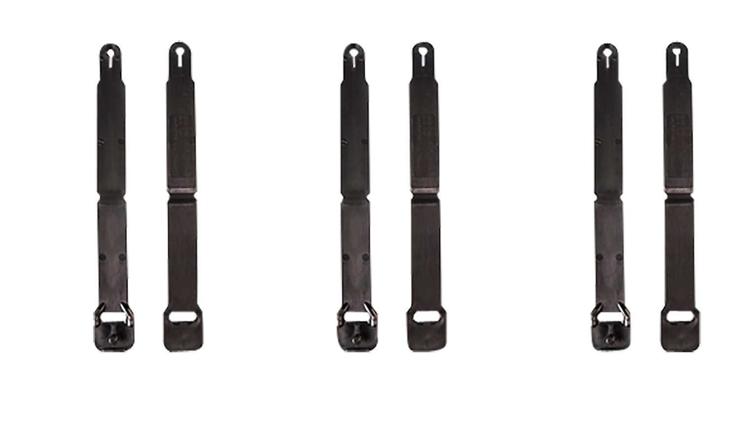 160914.jpg High Speed Gear 91SC12BK MOLLE Clips Short, Black Injection Molded Fits MOLLE (12 Pack)