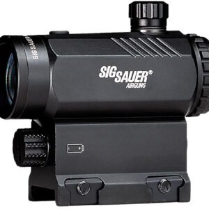 Sig Sauer Airguns AIRR5 AIR R5 Mini Red Dot Sight  Black Anodized 1 x 20 mm 3 MOA Red Dot