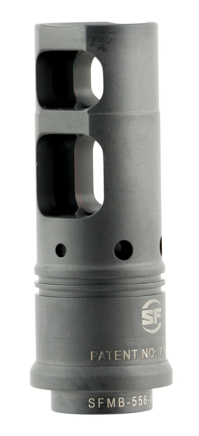 Surefire SFMB5561228 Suppressor Adapter Muzzle Brake 5.56x45mm NATO 1/2"-28 tpi Stainless Steel