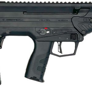 Desert Tech WLVRFD1630B WLVRN  300 Blackout 30+1 16" Black Steel Threaded Barrel, Black Hard Coat Anodized Picatinny Rail Aluminum Receiver, M-LOK Handguard, Black Polymer Chassis, Ambidextrous