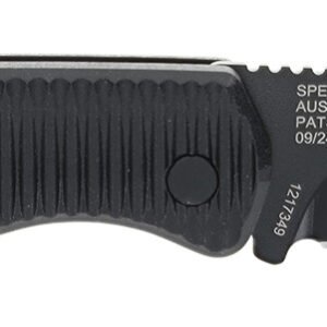 Smith & Wesson Knives 1215357 Special Ops Full Size 3.40" Folding Drop Point Plain AUS-8A SS Blade Aluminum Handle