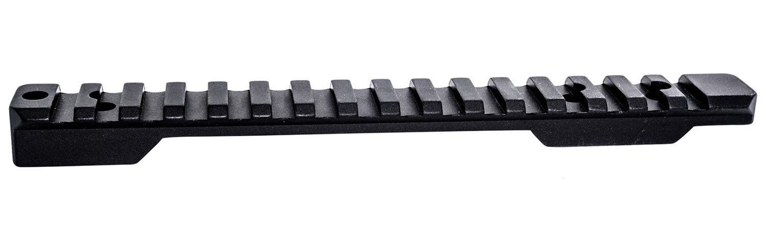Weatherby PL0252150 Picatinny Rail Peak 44 Black Weatherby Mark V Picatinny Rail/Weaver Mount Long Action