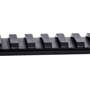 Weatherby PS0252150 Picatinny Rail Peak 44 Black Weatherby Mark V Picatinny Rail/Weaver Mount Short Action